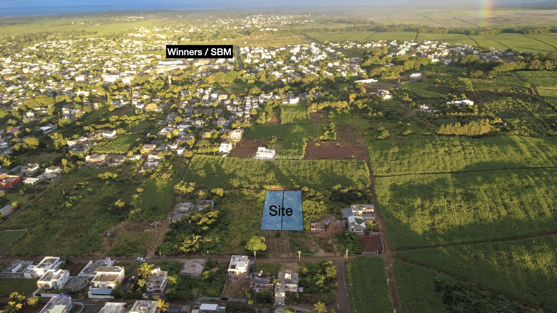 Terrain à bâtir à vendre  883,27 m² – Plaine de Gersigny, Flacq