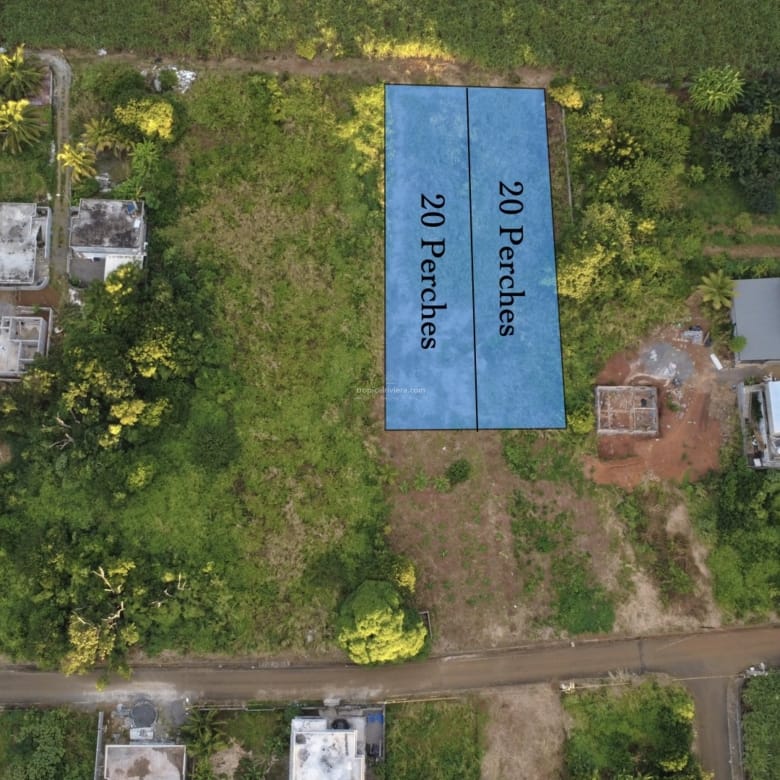 Terrain à bâtir à vendre  883,27 m² – Plaine de Gersigny, Flacq