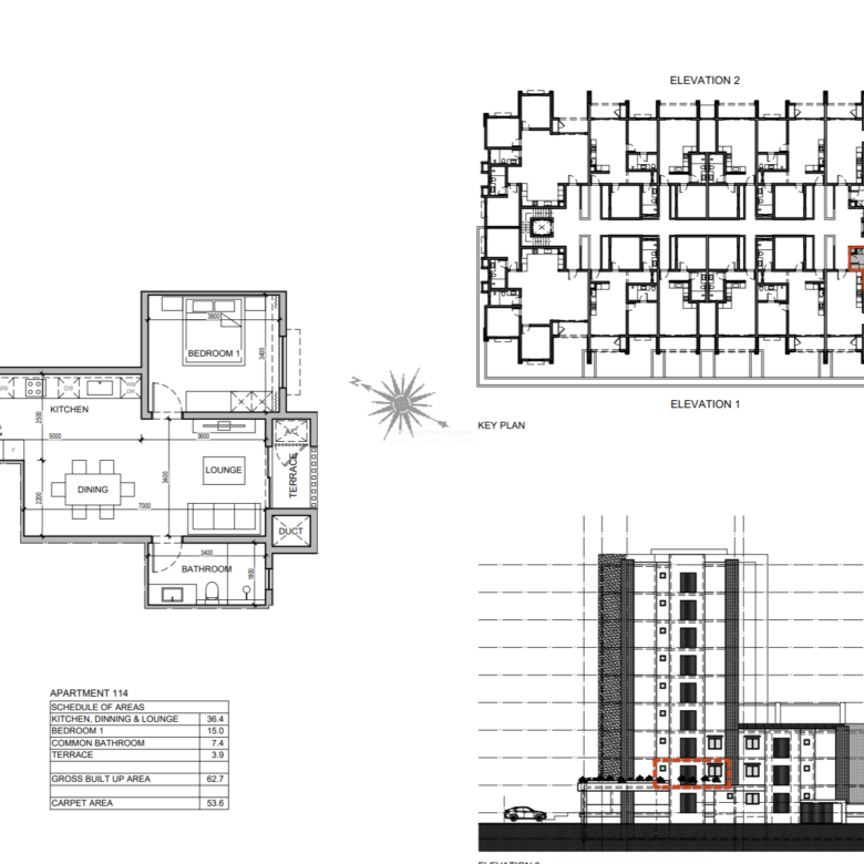 1-Bedroom Apartment, Sodnac Phoenix – Mauritius
