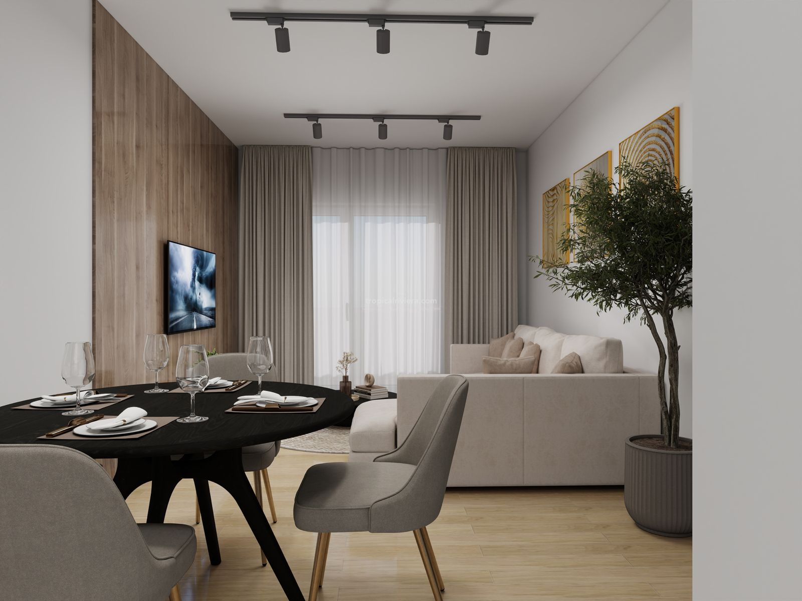 1-Bedroom Garden Apartment with Private Garden Azure Bay — Kiato, Corinthia