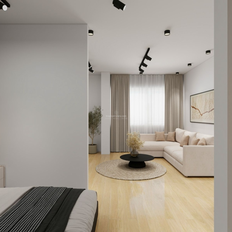 1-Bedroom Garden Apartment with Private Garden Azure Bay — Kiato, Corinthia