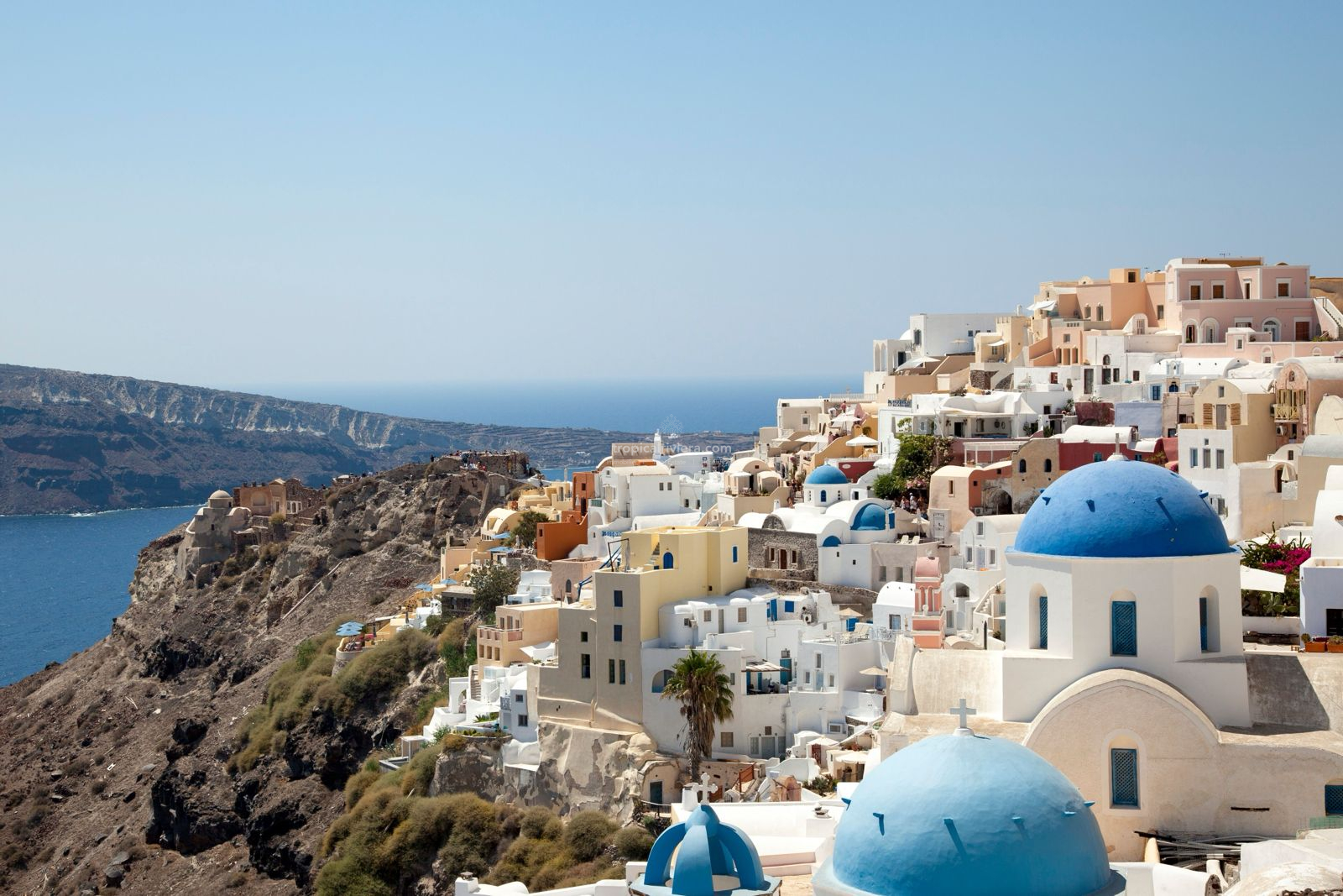 Greek residential property market, coastal apartment building