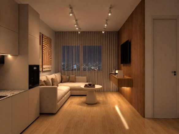 One Bed/One Bath Apartment with Garden Access in Piraeus