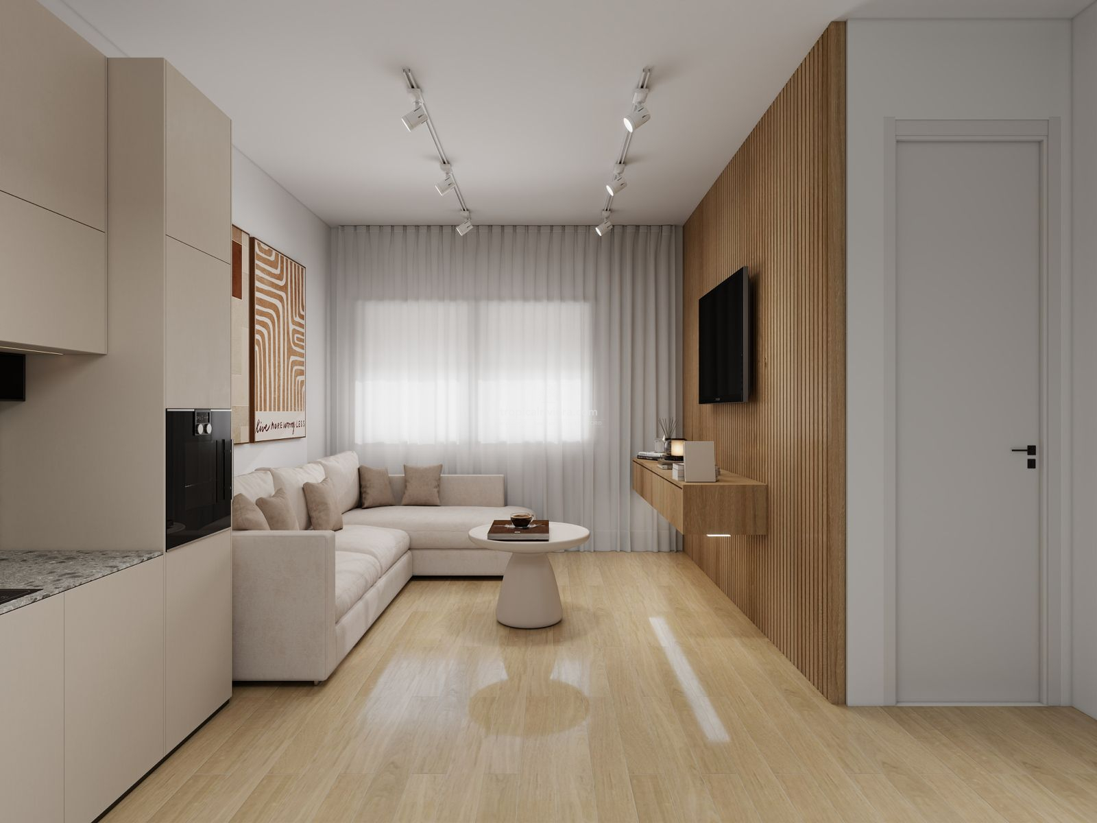 Unit GF1, two-bedroom apartment at Kaminia Luxury Residences