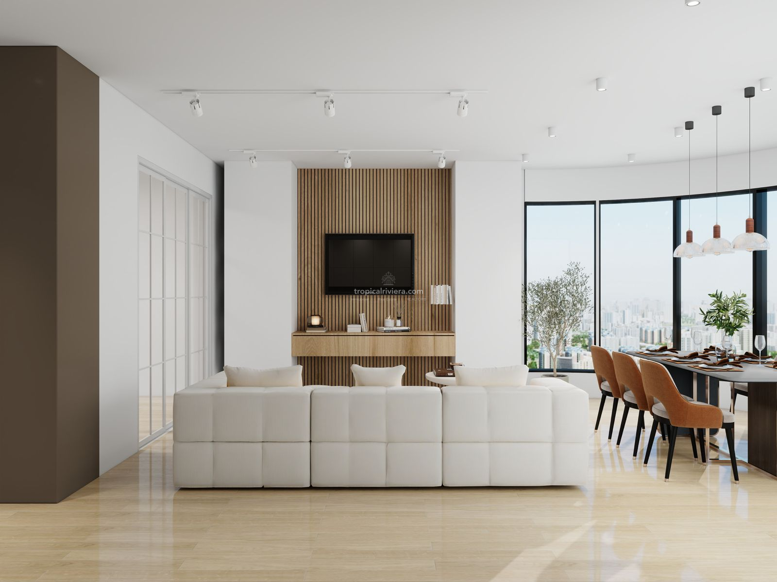 Unit GF3, one-bedroom apartment at Kaminia Luxury Residences