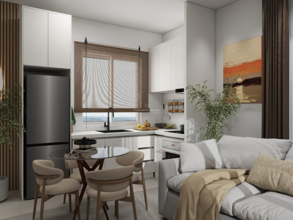 The Atelier Residence, a Compact Apartment in Vyronas