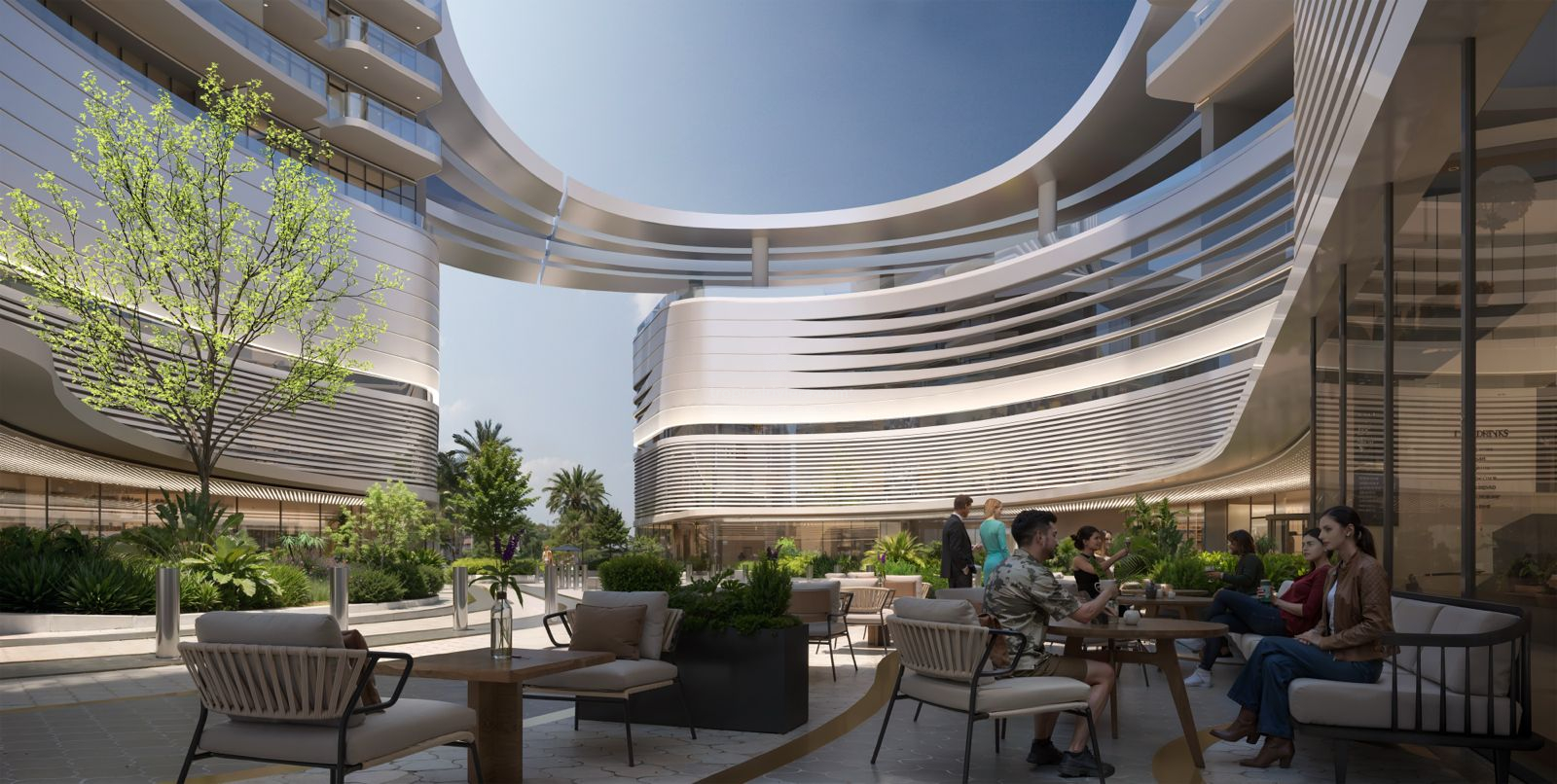 Radisson Blu Residences Al Marjan Island (2) Radisson Blu 2-Bedroom Terrace Apartment at RAK Central