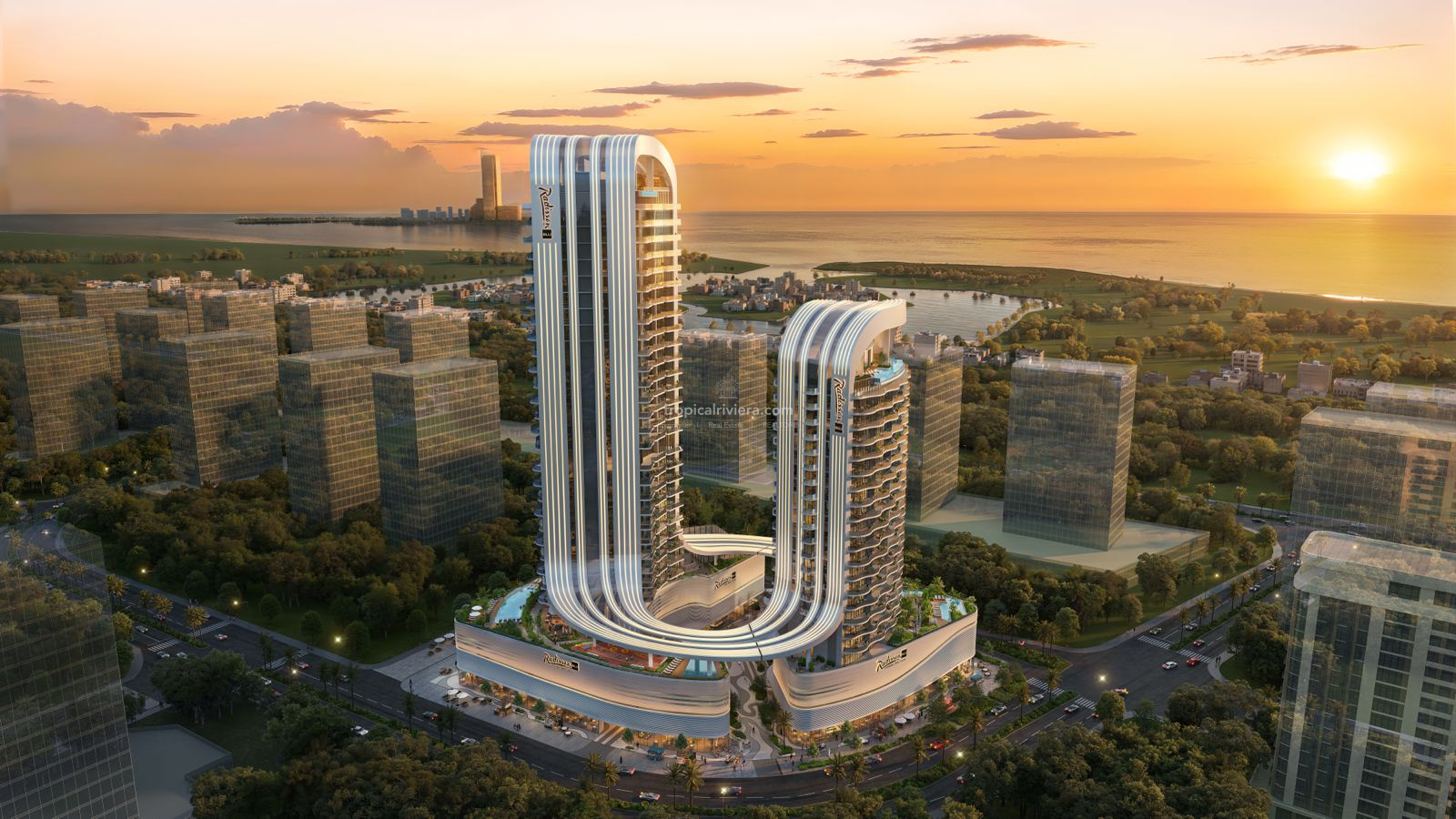 Radisson Blu Residences Al Marjan Island (5) One of Only Eight: Radisson Blu 3-Bedroom Residence at RAK Central