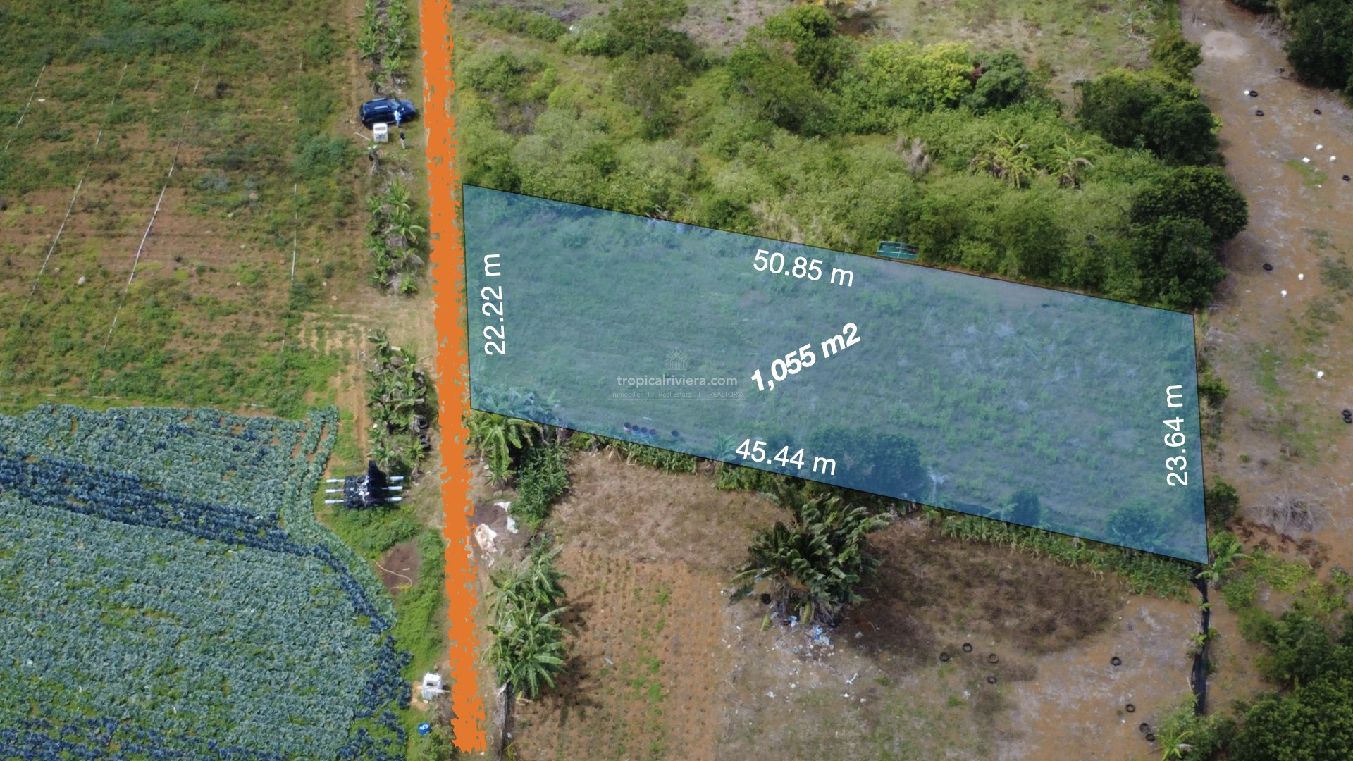 Prime Agricultural Land for Sale in Dagotière, Moka – 1,055 m²