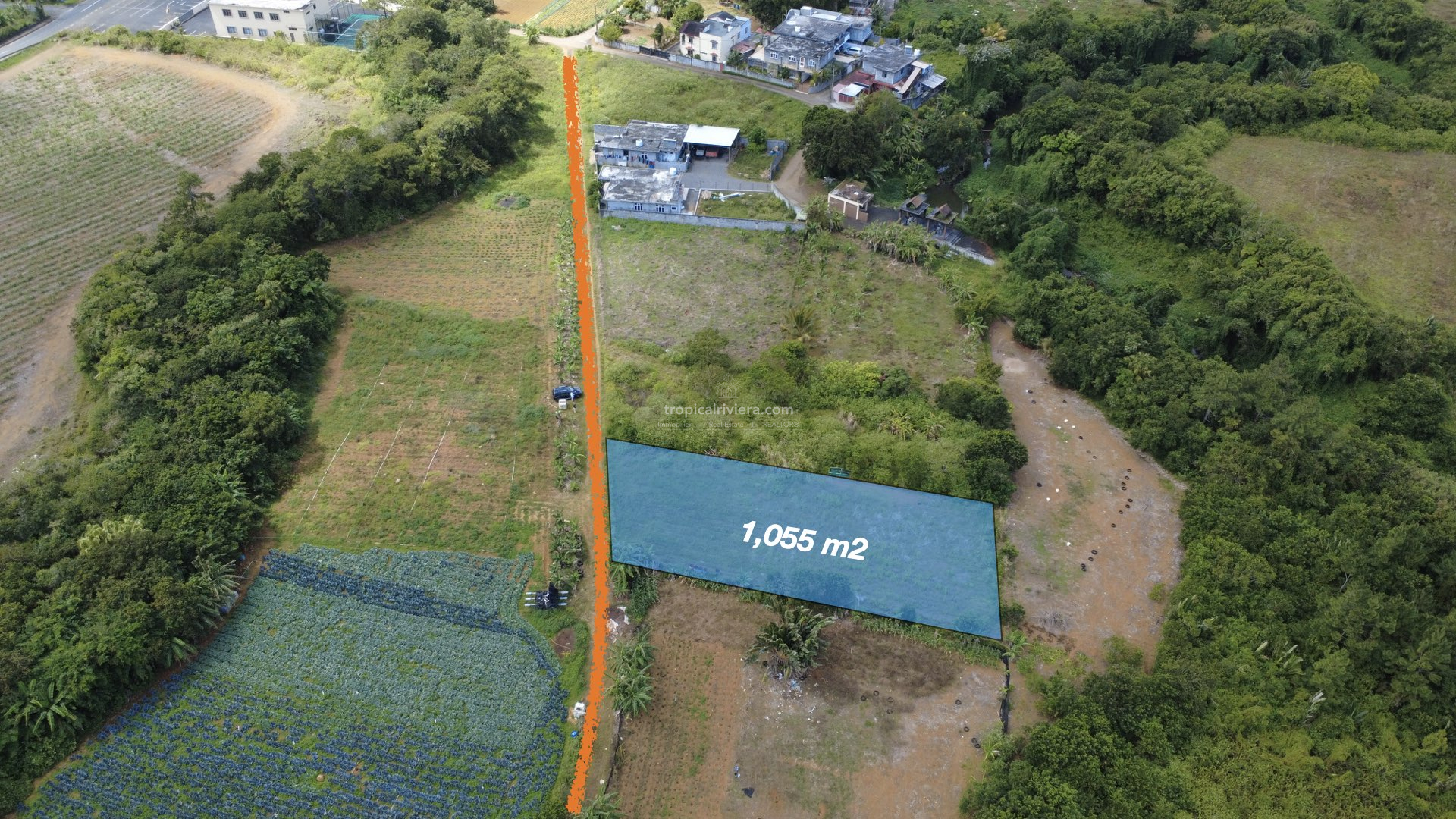 Prime Agricultural Land for Sale in Dagotière, Moka – 1,055 m²
