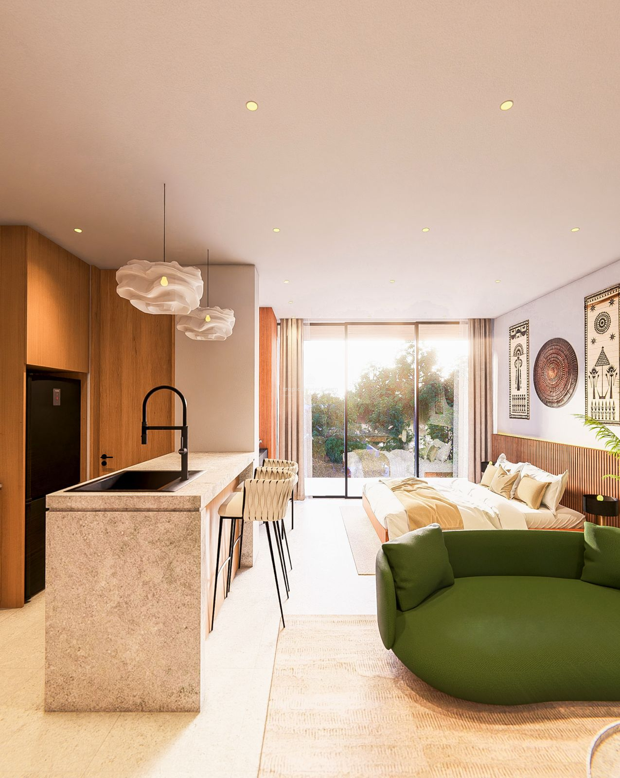 Room to Share Bali — Furnished Two-Bedroom with Terrace at Umalove